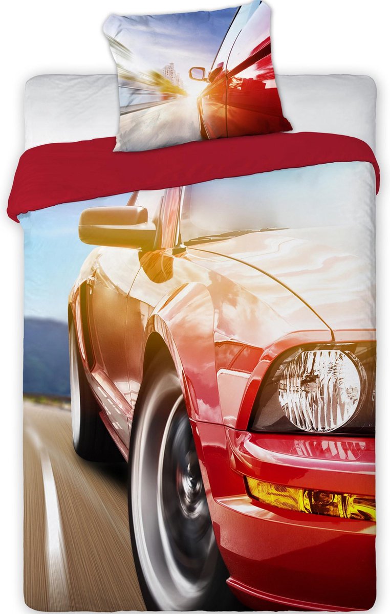 Dekbedovertrek - Eenpersoons - 140 x 200 cm - Multi