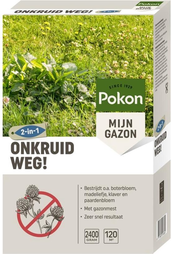 Pokon Onkruid Weg! 800gr voor 40m2