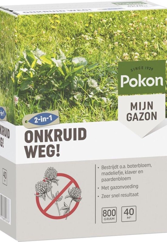 Pokon Onkruid Weg! 800gr voor 40m2