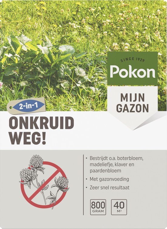 Pokon Onkruid Weg! 800gr voor 40m2