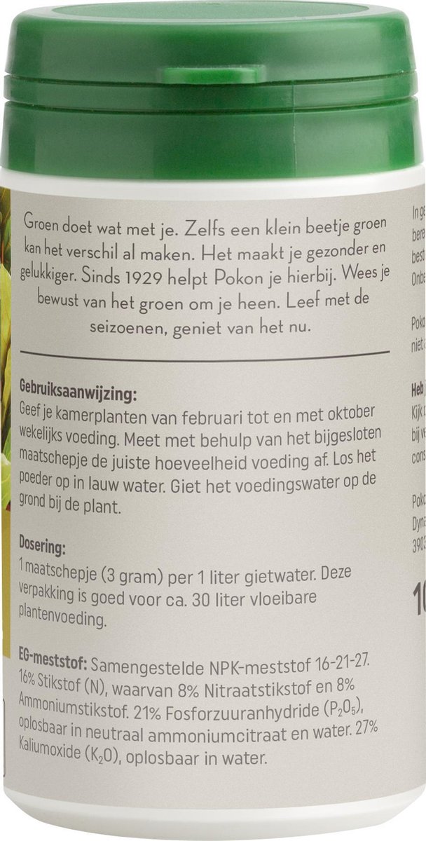 Pokon Kamerplanten Voeding Poeder 100gr