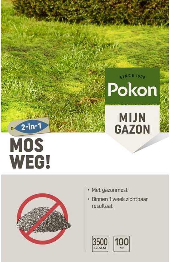 Pokon Mos Weg! 50m2 1750gr