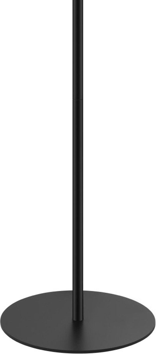 EGLO Vloerlamp Dembleby E27 150cm Zwrt Naturel - Zwart