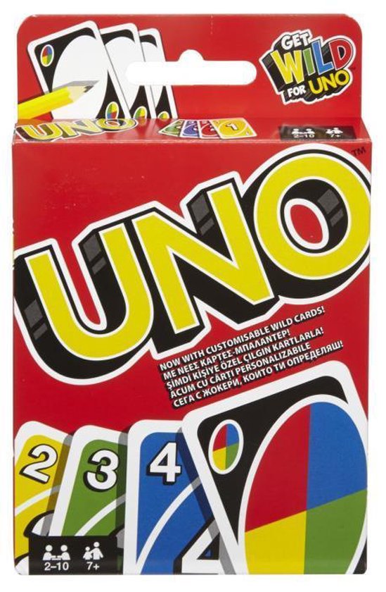 Mattel Uno - Kaartspel - Rood