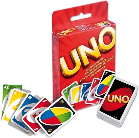 Mattel Uno - Kaartspel - Rood