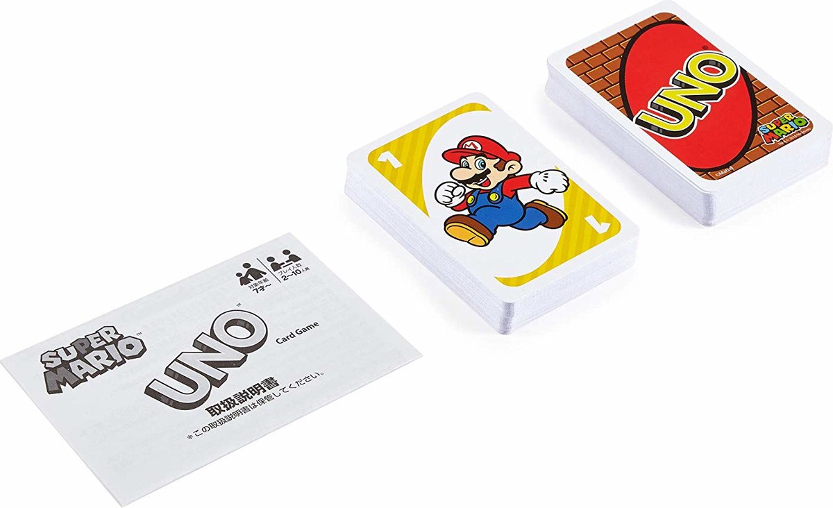 Mattel Uno Mario Kart