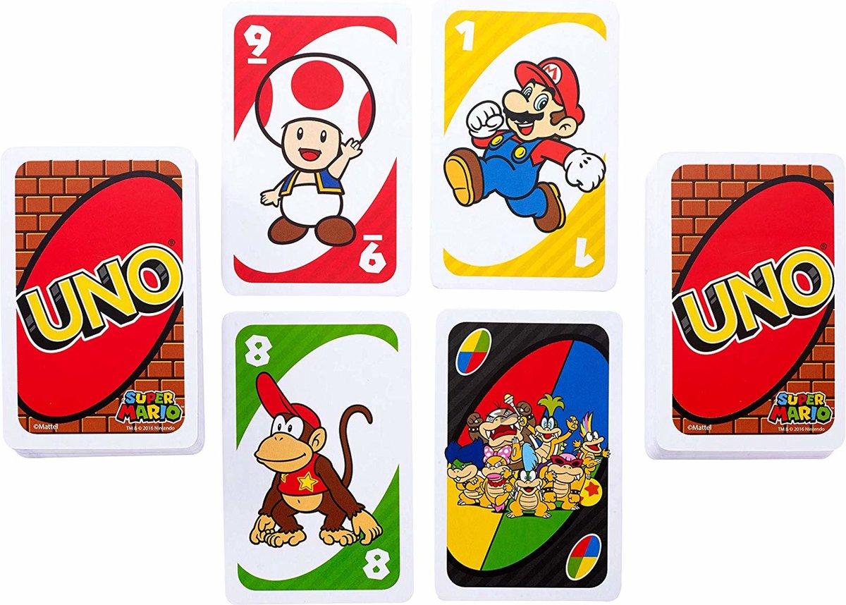 Mattel Uno Mario Kart