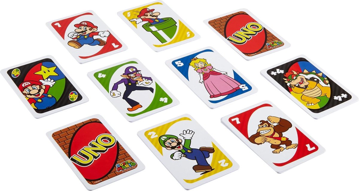 Mattel Uno Mario Kart