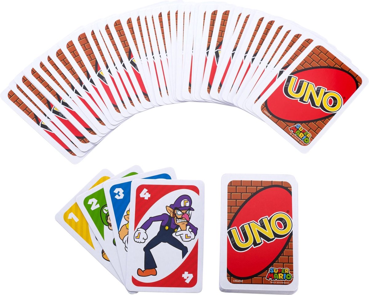 Mattel Uno Mario Kart