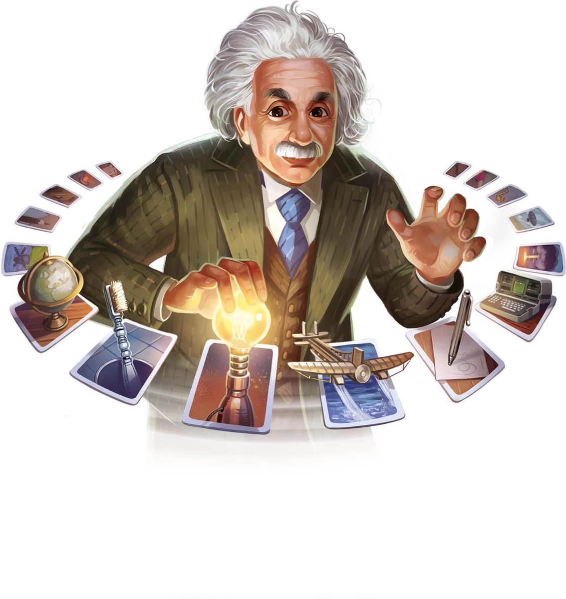 Asmodee Timeline Uitvindingen Blister - Groen