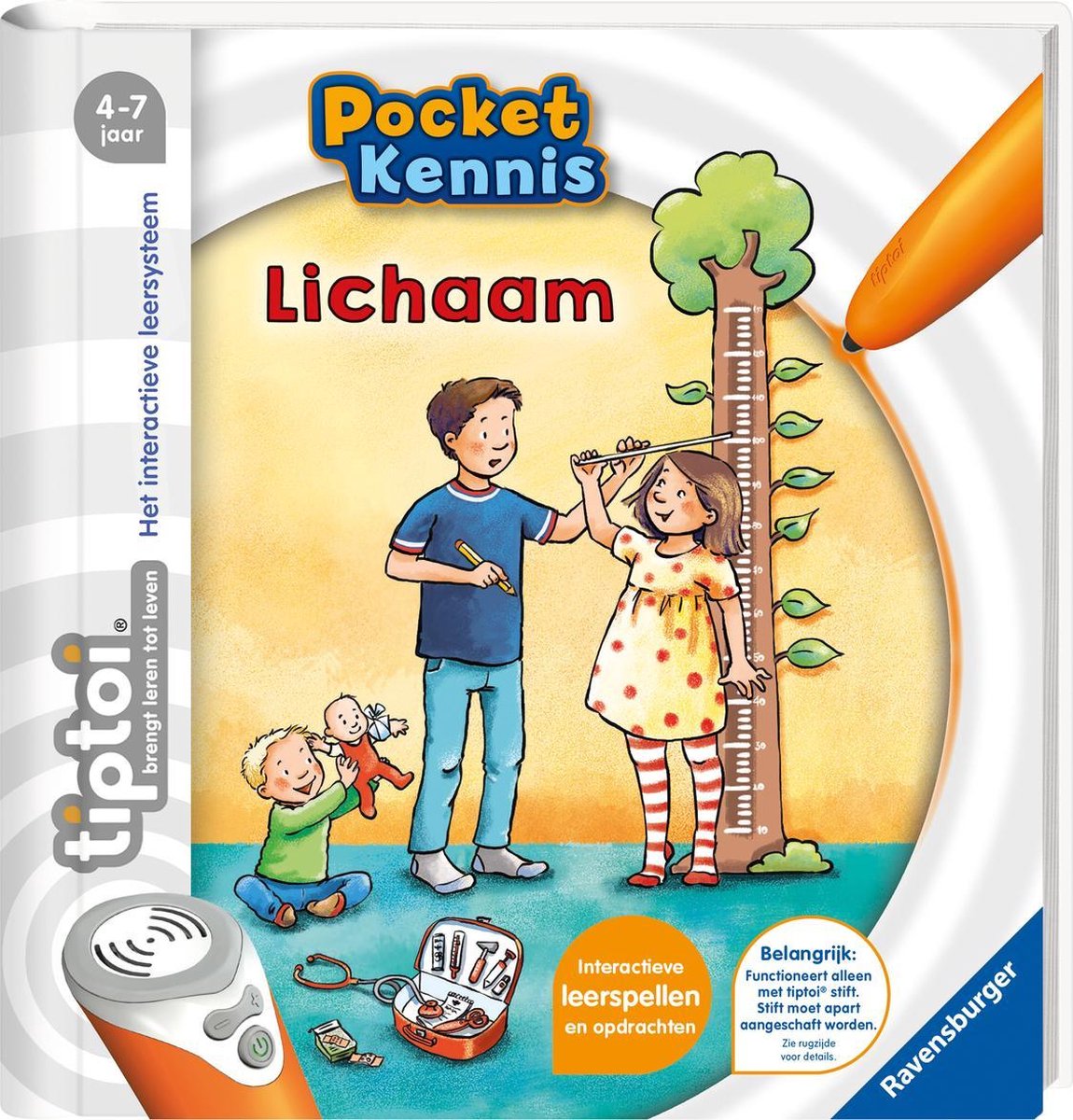 Ravensburger Tiptoi Pocket Kennis - Het Lichaam
