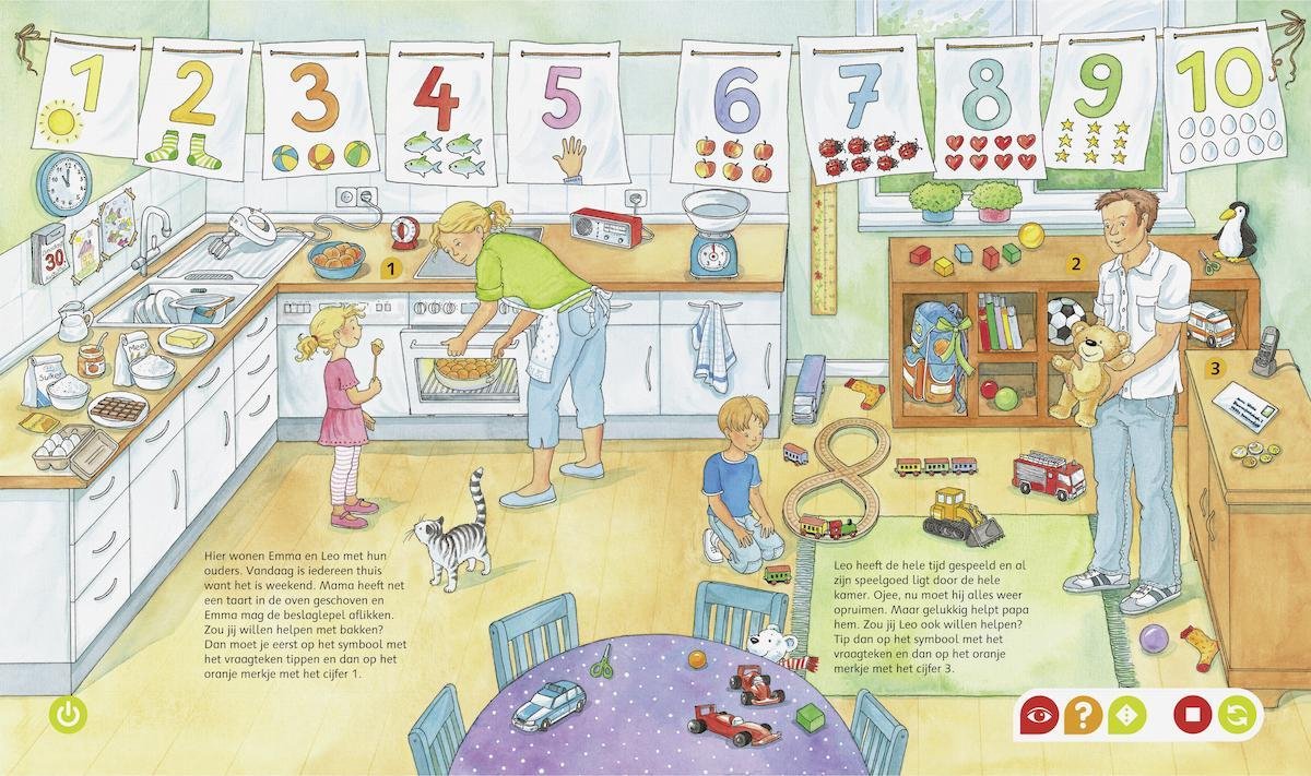 Ravensburger Tiptoi - Mijn Leer-Spel-Avontuur: Eerste Getallen