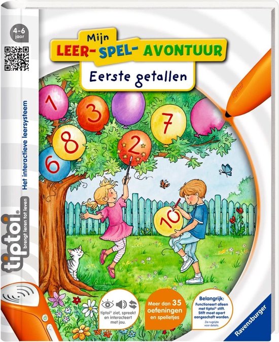 Ravensburger Tiptoi - Mijn Leer-Spel-Avontuur: Eerste Getallen