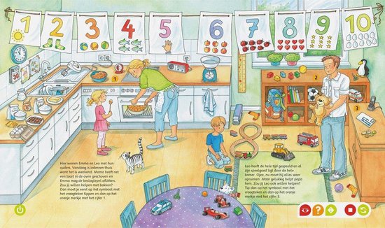 Ravensburger Tiptoi - Mijn Leer-Spel-Avontuur: Eerste Getallen