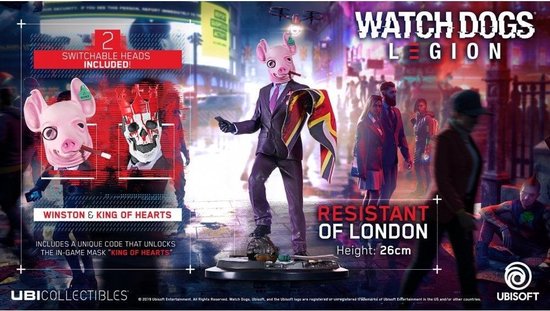 Ubisoft Watch Dogs - Legion - Resistant Of London Figurine