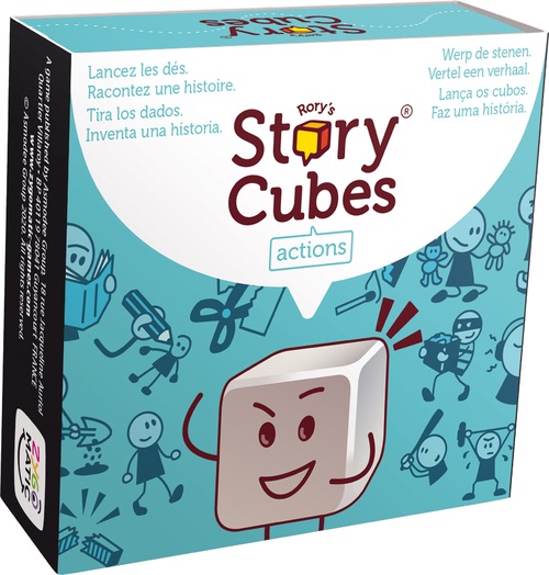 Rory's Story Cubes Rory&apos;s Story - Cubes Actions - Blauw