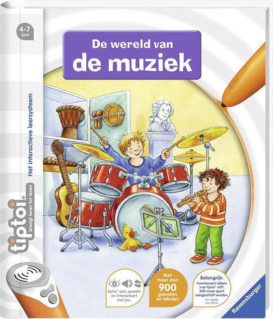 Ravensburger Tiptoi - De Wereld Van De Muziek