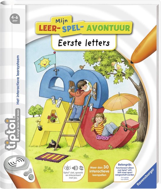 Ravensburger Tiptoi - Mijn Leer-Spel-Avontuur: Eerste Letters