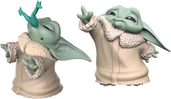 VSN / KOLMIO MEDIA Star Wars The Mandalorian - Baby Yoda (2 Pack - The Child Froggy Force 5,5 CM)