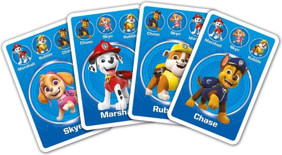 Tactic Paw Patrol Kwartet - Blauw
