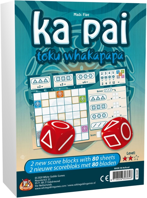 White Goblin Games Ka Pai - Toku Whakapapa (Extra Blocks Level 2)