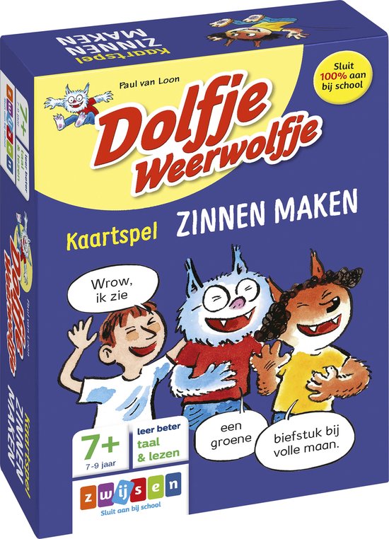 Zwijsen Dolfje Weerwolfje - Kaartspel Zinnen Maken