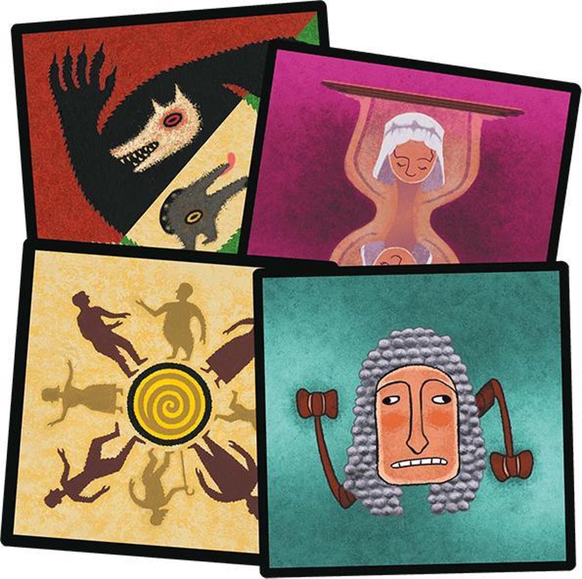 999Games De Weerwolven Van Wakkerdam - Karakters