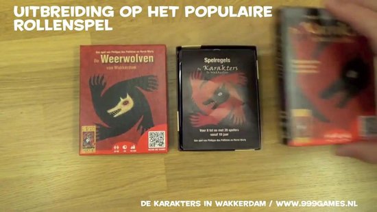 999Games De Weerwolven Van Wakkerdam - Karakters