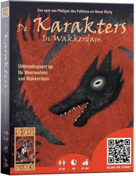 999Games De Weerwolven Van Wakkerdam - Karakters