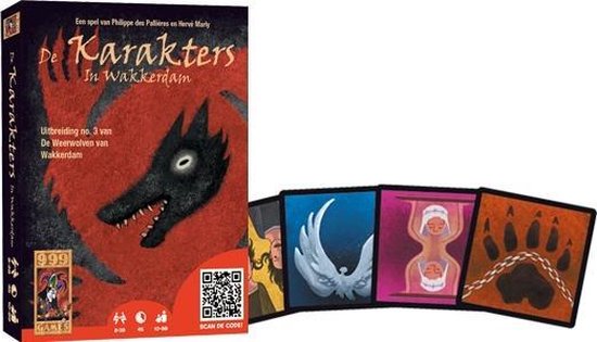 999Games De Weerwolven Van Wakkerdam - Karakters