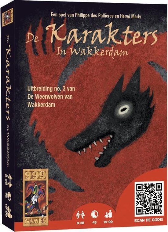 999Games De Weerwolven Van Wakkerdam - Karakters