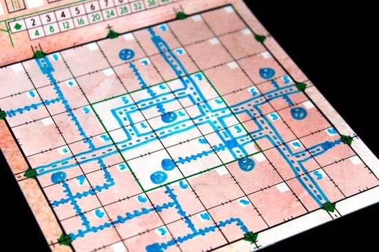 White Goblin Games Railroad Ink - Rode Versie