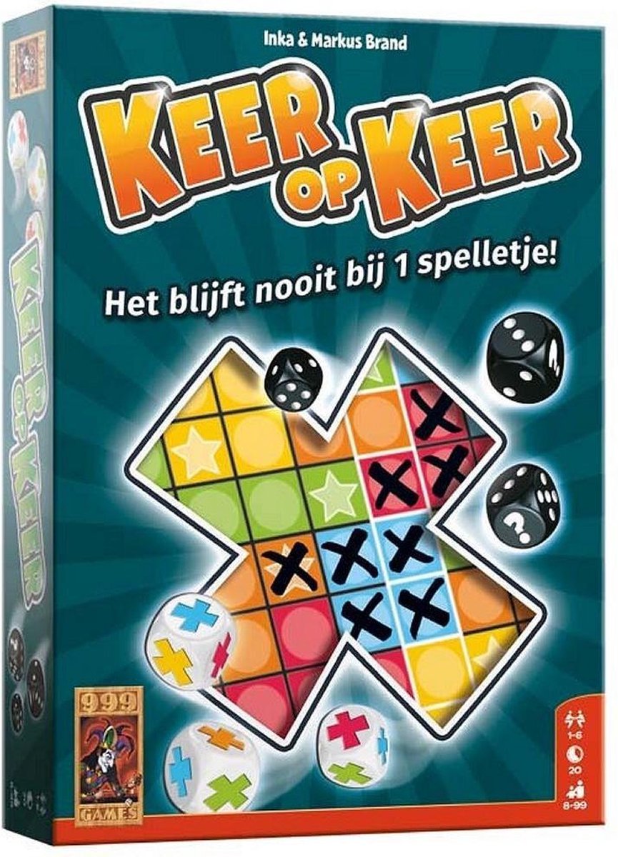 999Games Keer Op Keer - Blauw