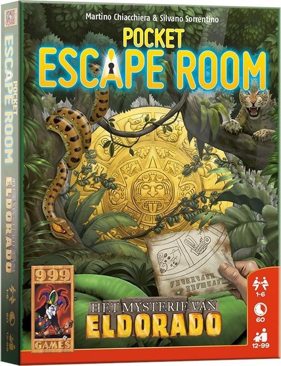 999Games Pocket Escape Room - Het Mysterie Van Eldorado