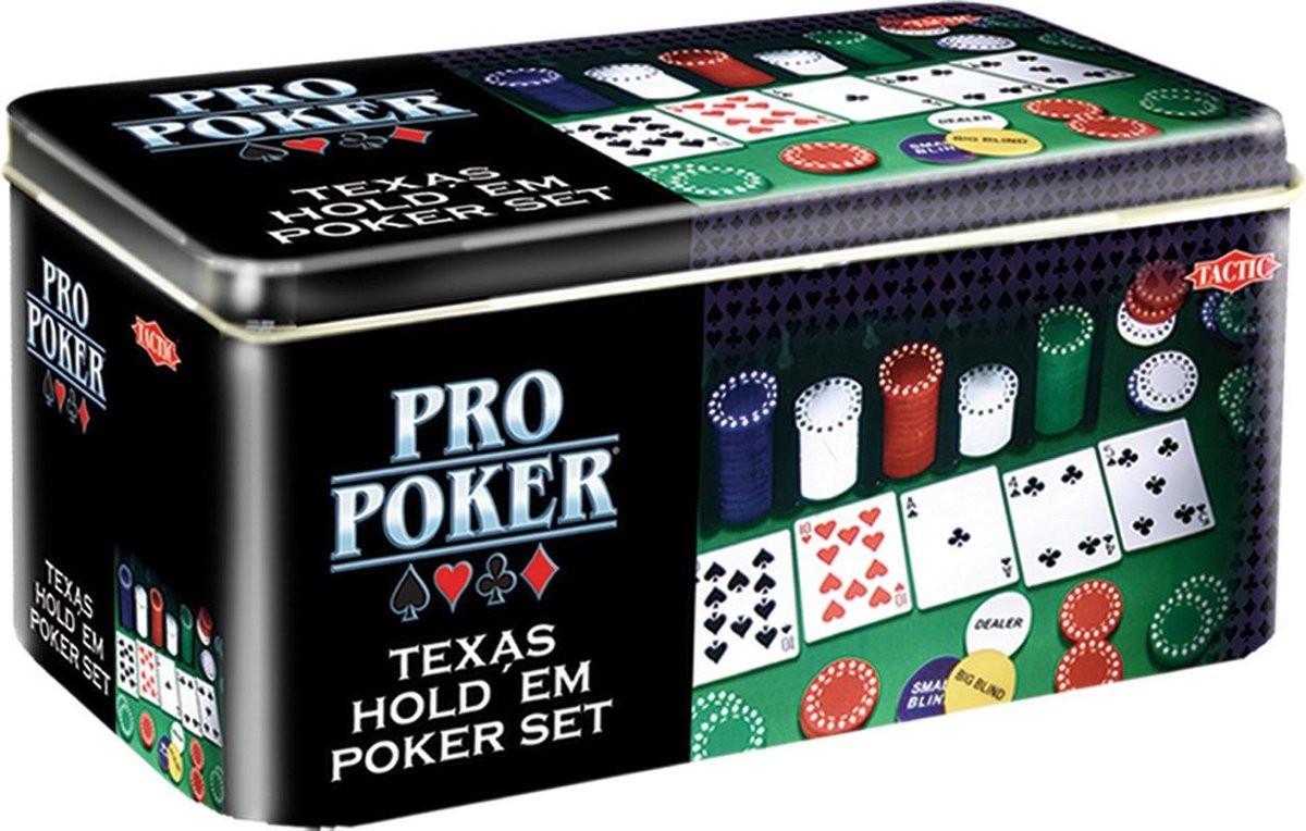 Tactic Pro Poker Texas Hold Em Set