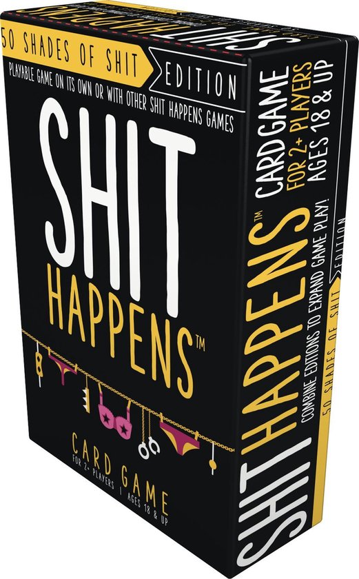 Goliath Shit Happens - 50 Shades Of Shit (Uk) - Zwart