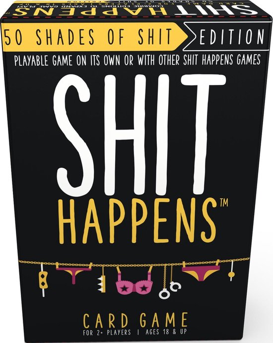 Goliath Shit Happens - 50 Shades Of Shit (Uk) - Zwart