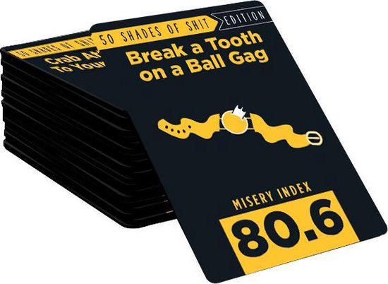 Goliath Shit Happens - 50 Shades Of Shit (Uk) - Zwart