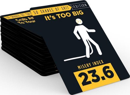 Goliath Shit Happens - 50 Shades Of Shit (Uk) - Zwart