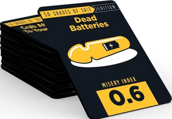 Goliath Shit Happens - 50 Shades Of Shit (Uk) - Zwart