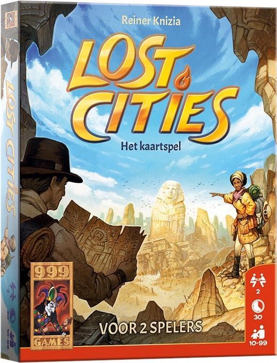 999Games Lost Cities - Het Kaartspel
