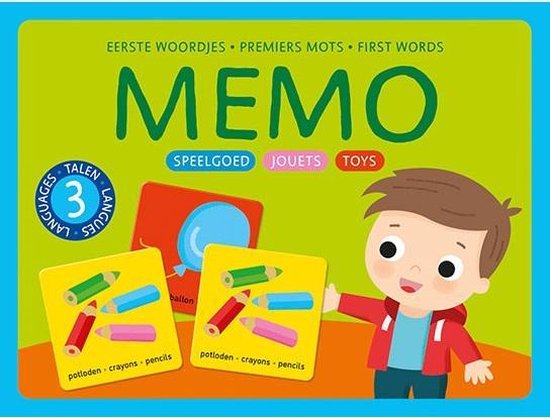 Memo Eerste Woordjes - Speelgoed / Memo Premiers Mots - Jouets