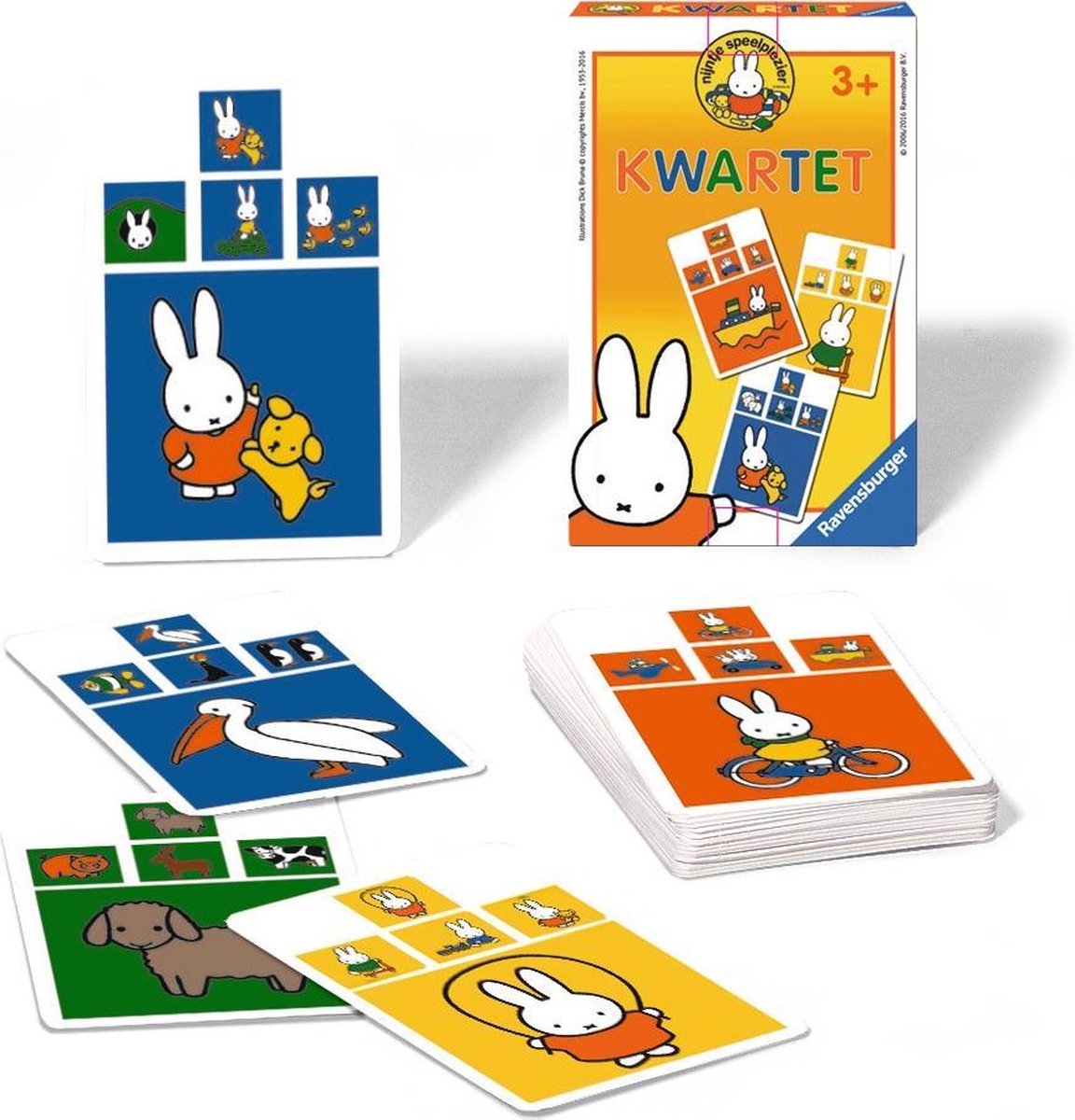 Ravensburger Nijntje Kwartet - Oranje