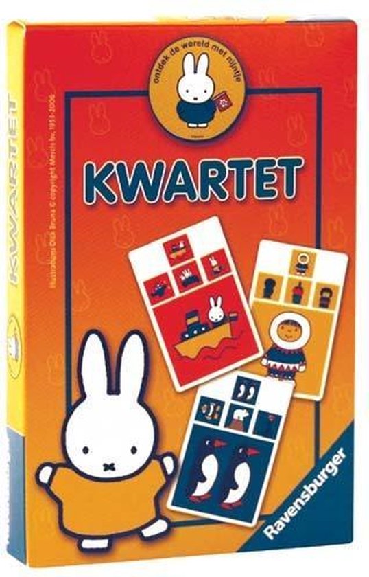 Ravensburger Nijntje Kwartet - Oranje