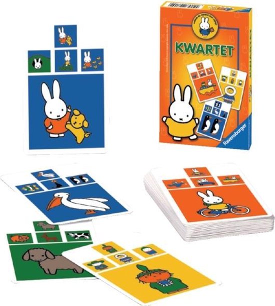 Ravensburger Nijntje Kwartet - Oranje