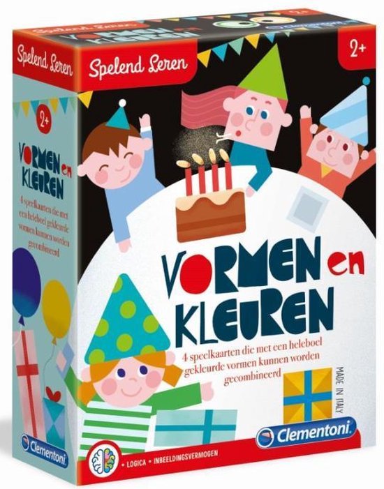 Clementoni Spelend Leren - Vormen En Kleuren
