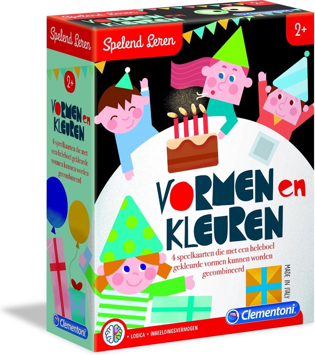 Clementoni Spelend Leren - Vormen En Kleuren