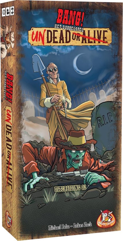 White Goblin Games Bang! Het Dobbelspel - Undead Or Alive (Expansion 2) - Bruin