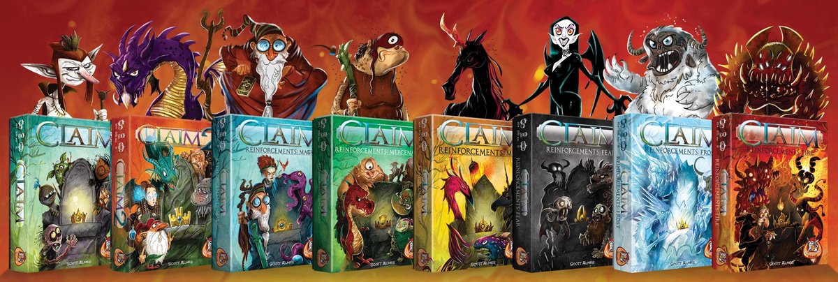 White Goblin Games Claim Reinforcements - Fire