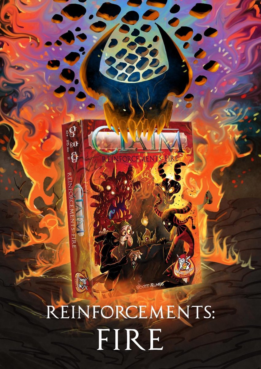 White Goblin Games Claim Reinforcements - Fire